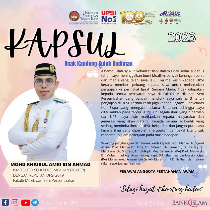 Kapsul Mohd Khairul Amri (13 Mar)
